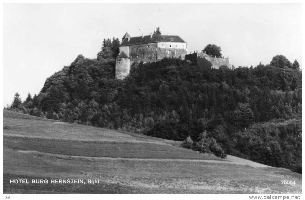 AUTICHE- HOTEL BURG BERNSTEIN Burgenland -..*PRIX FIXE - Autres & Non Classés