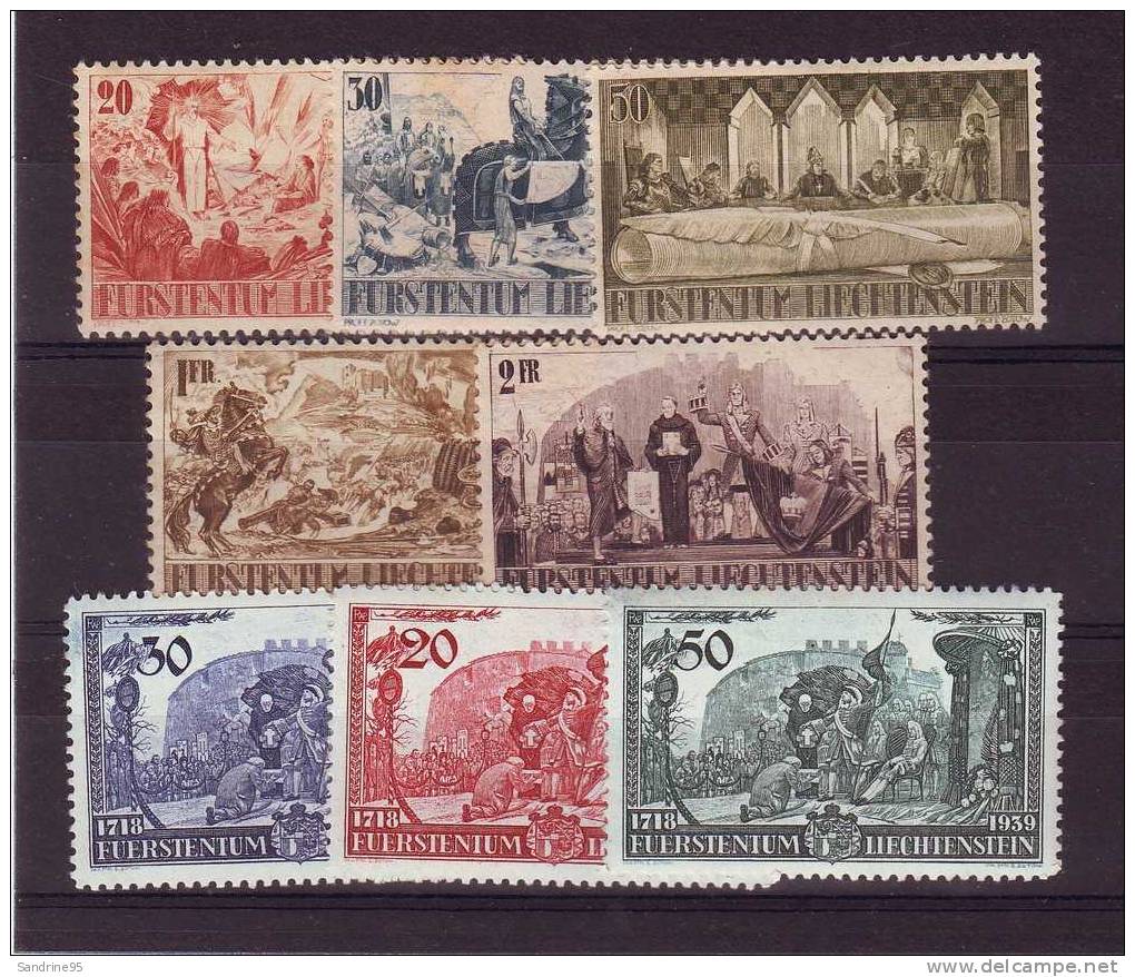 LIECHTENSTEIN 2 SERIES NEUVES - Used Stamps