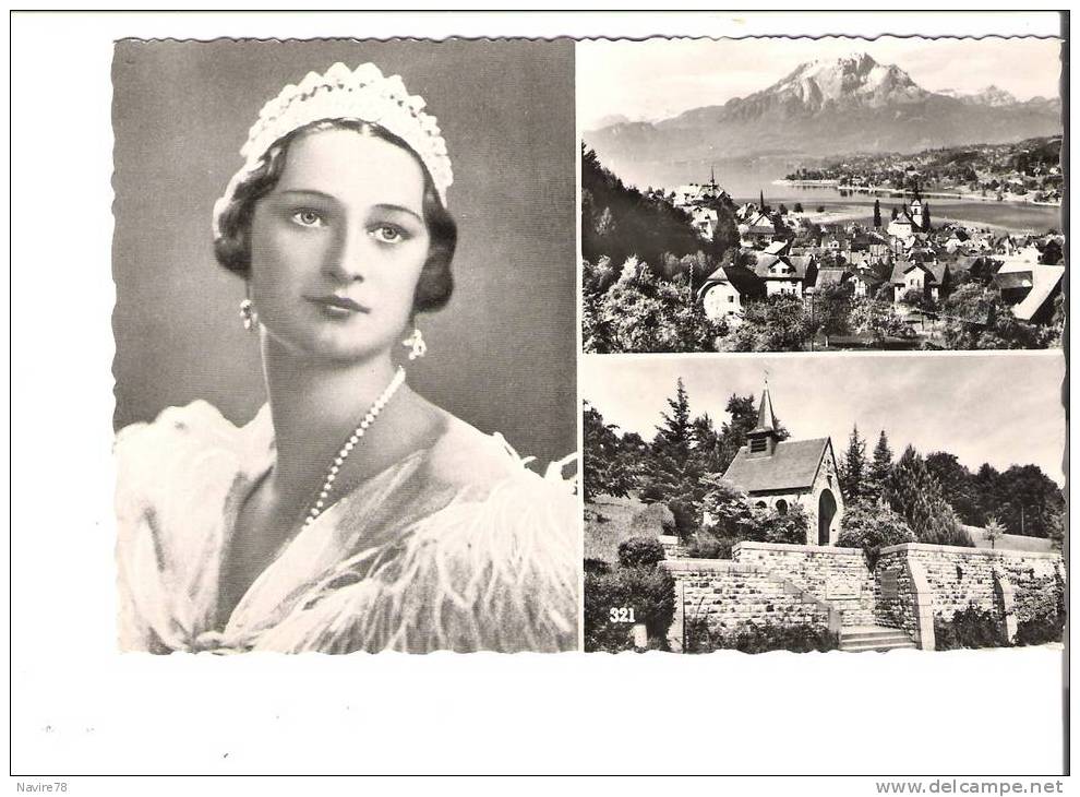 Suisse Switzerland KUSSNACHT A. RIGI. ASTRID VON BELGIEN - Küssnacht