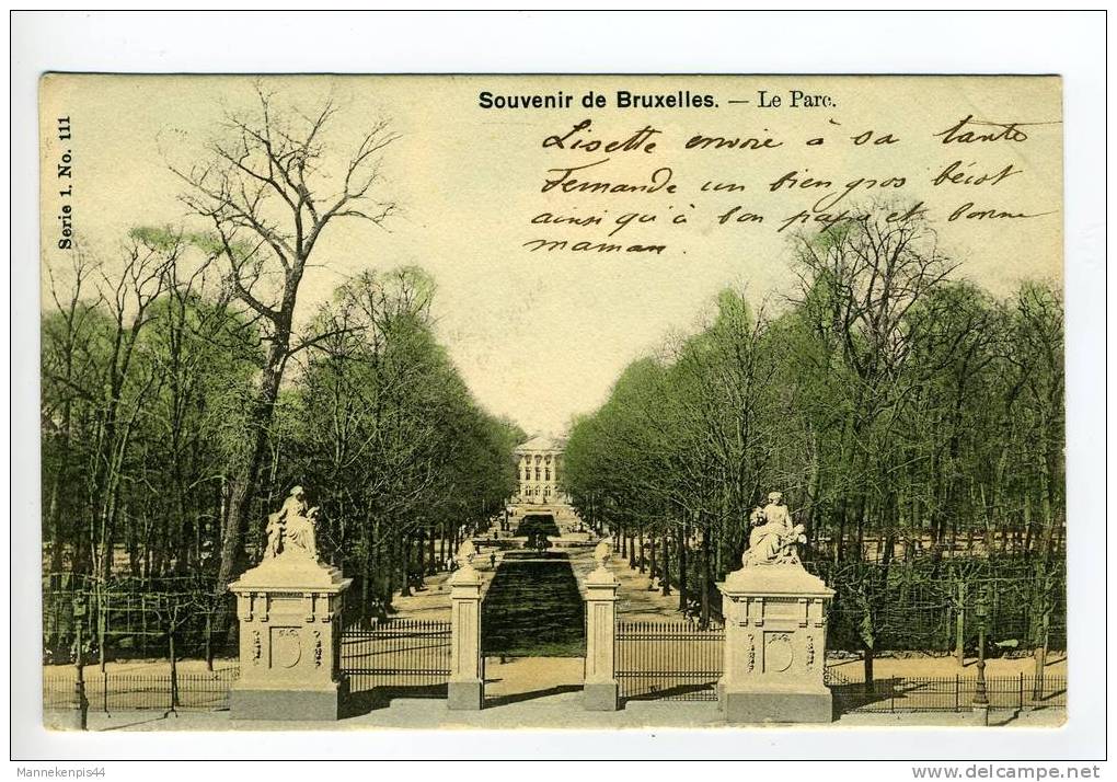 Bruxelles - Brussel - Le Parc - Bossen, Parken, Tuinen