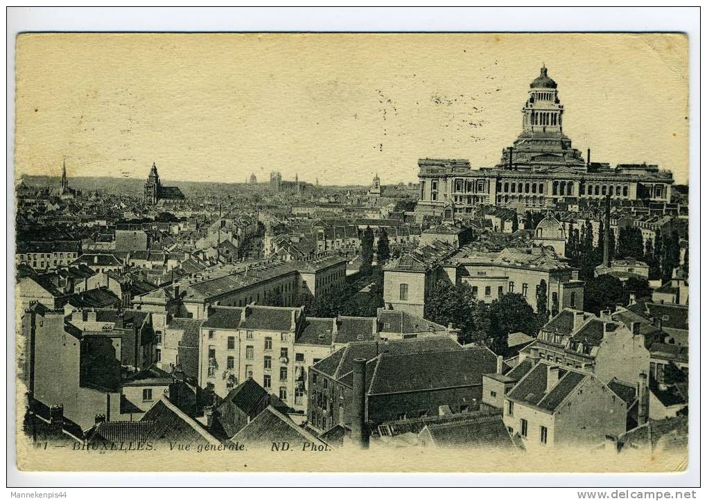 Bruxelles - Brussel - Vue Générale - Viste Panoramiche, Panorama