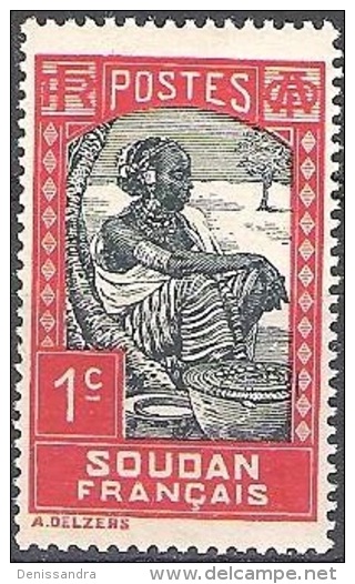 Soudan 1921 Michel 60 Neuf ** Cote (2001) 0.50 € Femme Marchande - Unused Stamps