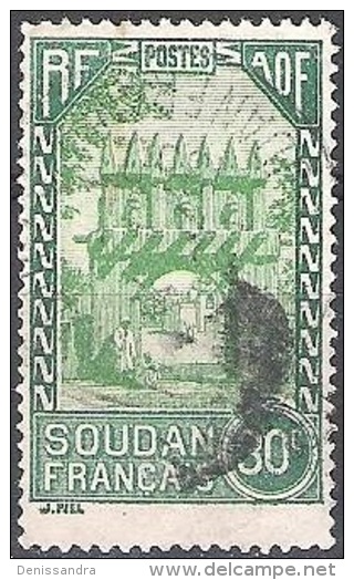 Soudan 1931 Michel 69 O Cote (2001) 0.60 € Tour Du Palais De Djenne Cachet Rond - Gebraucht