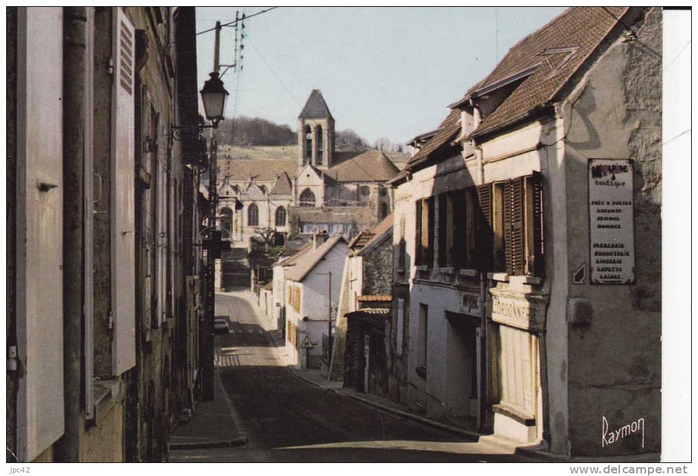 VETHEUIL  Rue De L´église - Vetheuil