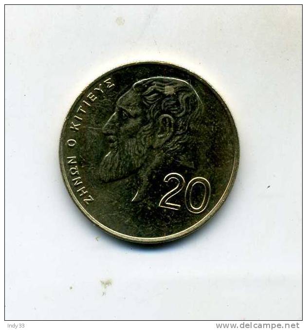 - MONNAIE CHYPRE . 20 CENTS 1994 - Cyprus