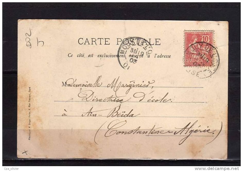 60 MOUY Rue De Clermont, Tambour De Ville, Métier, Ed Breger, 1903 - Mouy