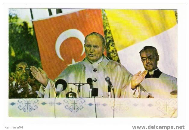 TURQUIE  /  MARYEM ANA  /  EPHESUS 30.11.1979  /  S.S. LE PAPE JEAN-PAUL II , À LA MAISON DE LA VIERGE - Turquia