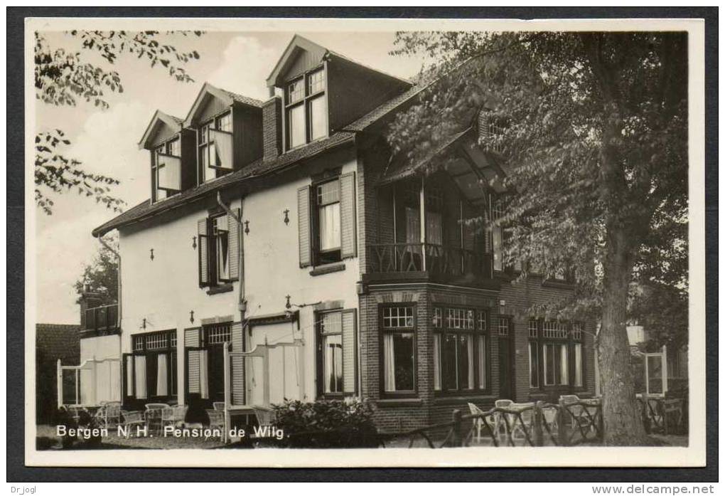 NL29) Bergen (Noord Holland) - Pension De Wilg - Echte Foto / Real Photo - Autres & Non Classés