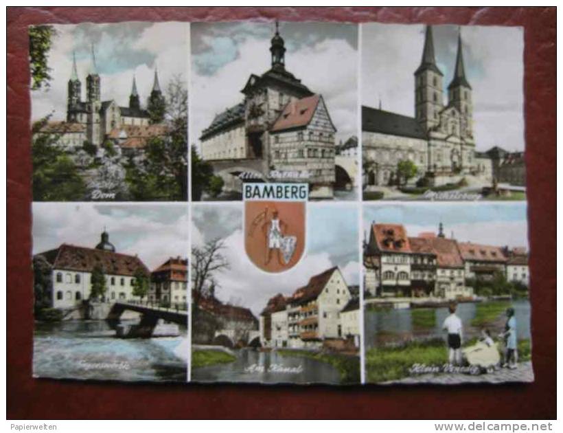 Bamberg - Mehrbildkarte - Bamberg