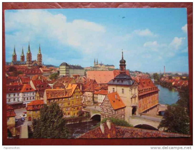 Bamberg - Altes Rathaus + Altstadt - Bamberg