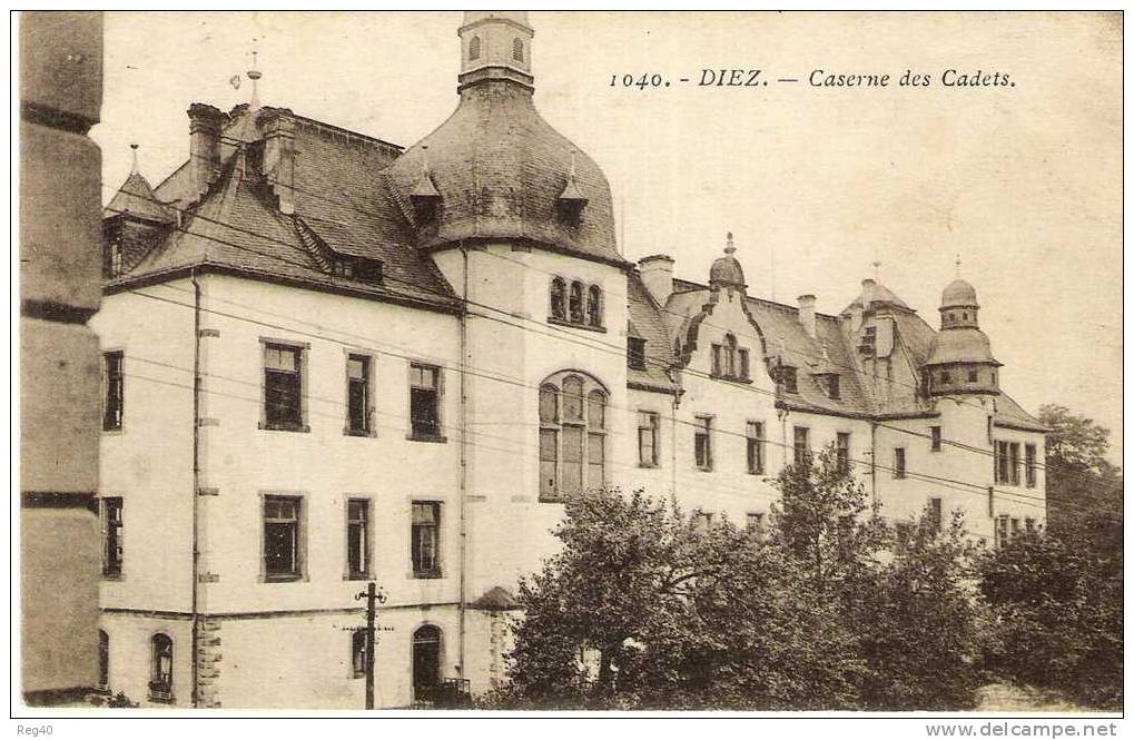 DIEZ  -  Caserne Des Cadets - Diez