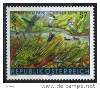 Autriche Österreich 1999, Europa - Réserves Et Parcs Naturels - Parc Donau-Auen, Y&Tn°2116 ** - Ongebruikt