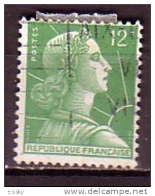 M0749 - FRANCE Yv N°1010 - 1955-1961 Marianne Van Muller