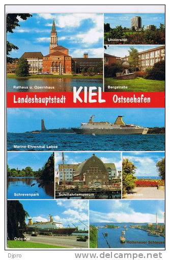 Kiel Landeshauptstadt   Nr 2300/100  Mehrbild - Kiel