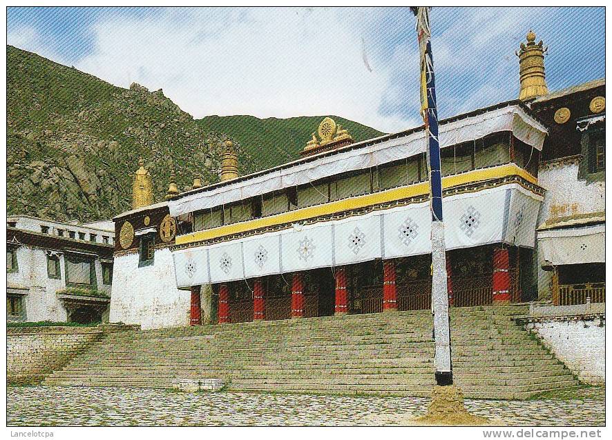 TIBET / THE GRAND HALL OF DREPUNG MONASTERY - Tibet