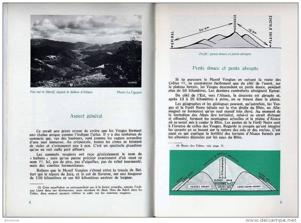 BT N° 426 Le MASSIF VOSGIEN Pierre Feve -nombreuses Photos -lac Gerardmer -bois Linge - Lorraine - Vosges