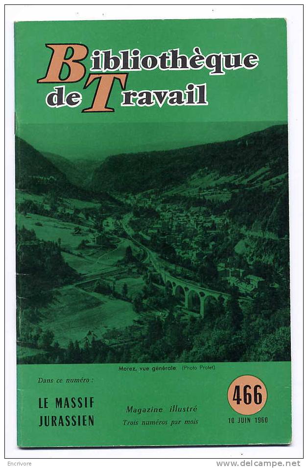 BT N° 466 LE MASSIF JURASSIEN - Chalet Troupeau Neige Elevage Rousses Jura Faucille Reculee Baume Morez Septmoncel - Franche-Comté