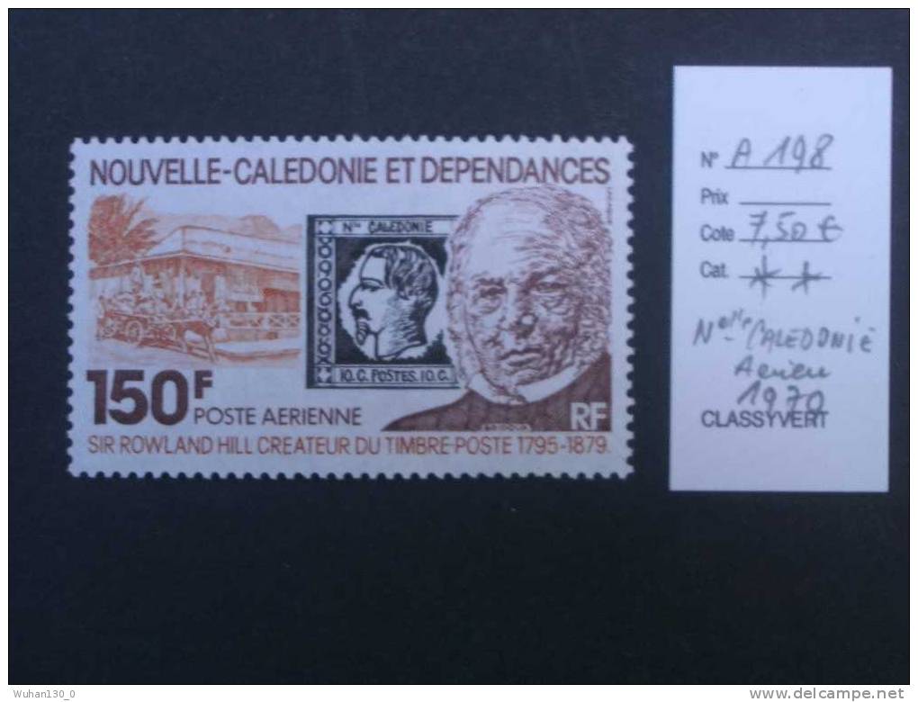Nouvelle Calédonie Aérien  *  *  De  1979      "  100ans Mort De Rowland  HILL  "       1 Val. - Unused Stamps