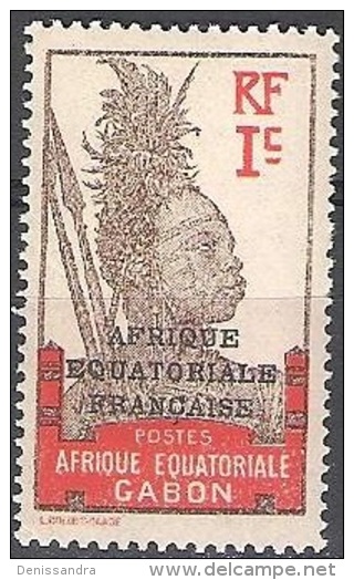 Gabon 1924 Michel 88 Neuf ** Cote (2002) 0.60 Euro Pahouin - Ungebraucht