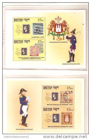 32897) BHUTAN- 150°ann.del Penny Black--LONDON 90-IN 2 BF-MNH** - Bhutan