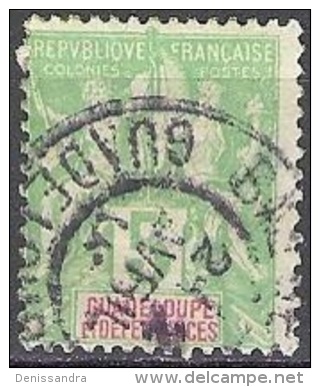 Guadeloupe 1900 Michel 40 O Cote (2004) 2.00 Euro Type Sage Cachet Rond - Gebraucht