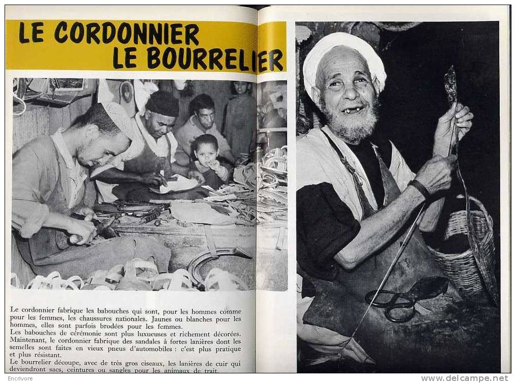 BT 738  Jan 1972 Ali Enfant Du SOUS Maroc Berbere Oued Douar  Arganier -metiers Forgeron Bourrelier- Couleuvre- CIRQUE - Ohne Zuordnung
