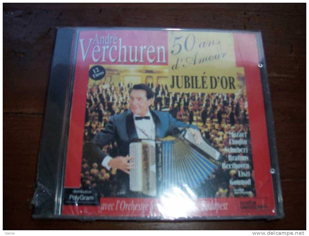 ANDRE VERCHUREN  °  50 ANS D' AMOUR  //     CD NEUF 12 TITRES - Instrumentaal