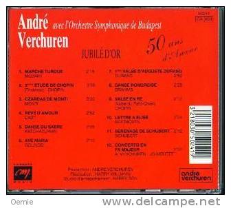 ANDRE VERCHUREN  °  50 ANS D' AMOUR  //     CD NEUF 12 TITRES - Instrumentaal