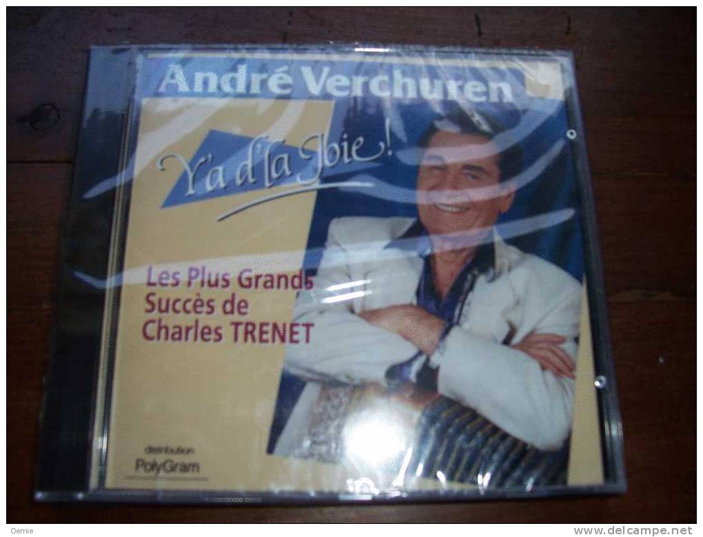 ANDRE VERCHUREN  °  LES PLUS GRANDS SUCCES DE CHARLES TRENET    ///    CD NEUF 13 TITRES - Strumentali