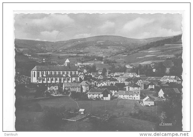 68 // ORBEY - Vue Générale, N° 7018 CPSM Ed La Cigogne - Orbey