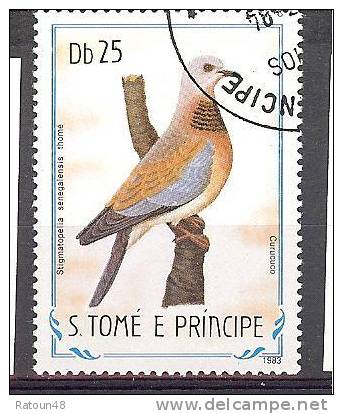 Pigeon - Oblitéré   - St Thomas & Prince -  N°  790  -Y&T - Pigeons & Columbiformes
