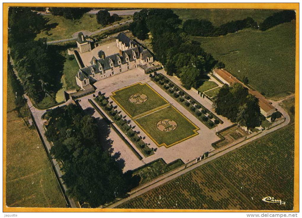 HAUTE GOULAINE (Loire Atlantique 44) Chateau De Goulaine Vue Aerienne - Haute-Goulaine