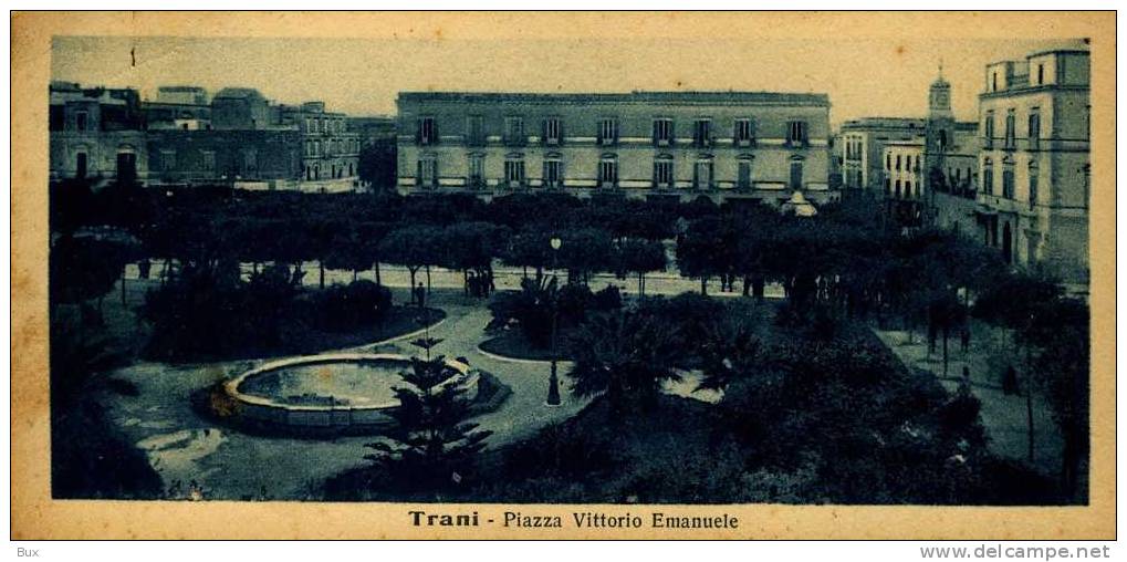 TRANI BARI PUGLIA NON VIAGGIATA COME DA FOTO - Trani