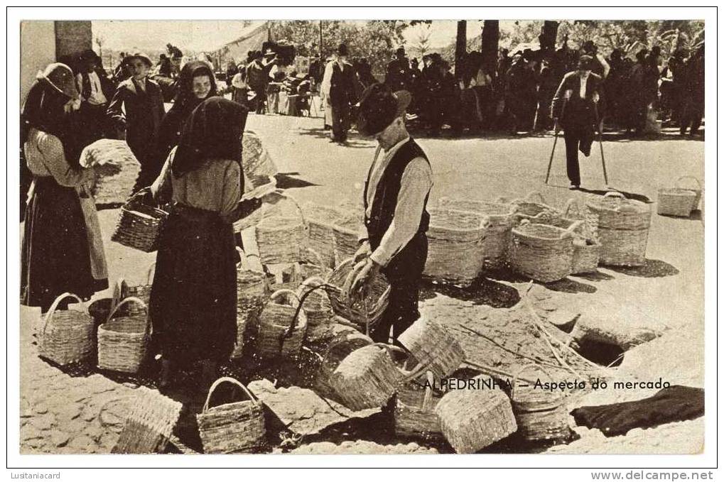 ALPEDRINHA - FEIRAS E MERCADOS -  Aspecto Do Mercado ( Ed. Manoel Correia De Castro) Carte Postale - Castelo Branco