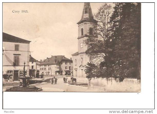 54 CIREY 1915 - Cirey Sur Vezouze