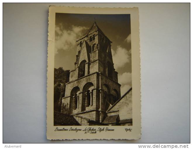 Brantome,le Clocher. C.p.photo 15X10 - Brantome