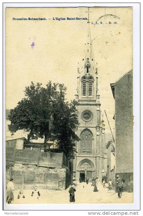 Schaerbeek - Schaarbeek - L'Eglise Saint-Servais - Schaarbeek - Schaerbeek