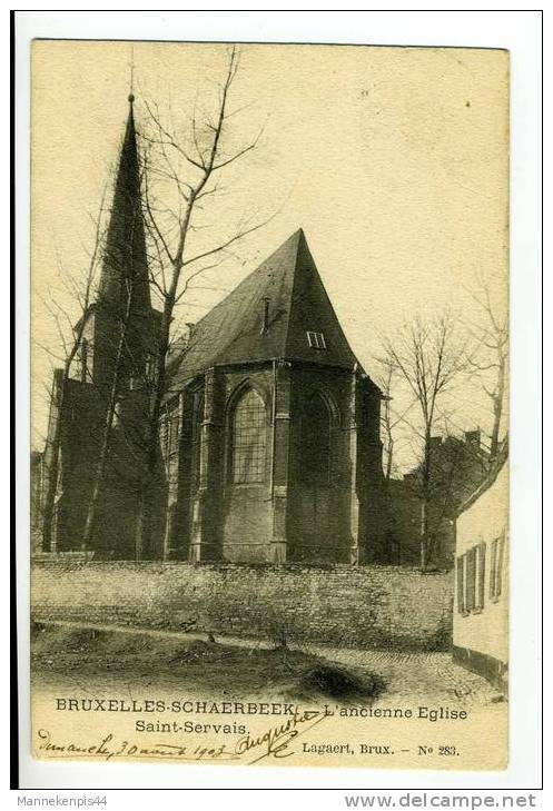 Schaerbeek - Schaarbeek - L'ancienne Eglise Saint-Servais - Schaarbeek - Schaerbeek