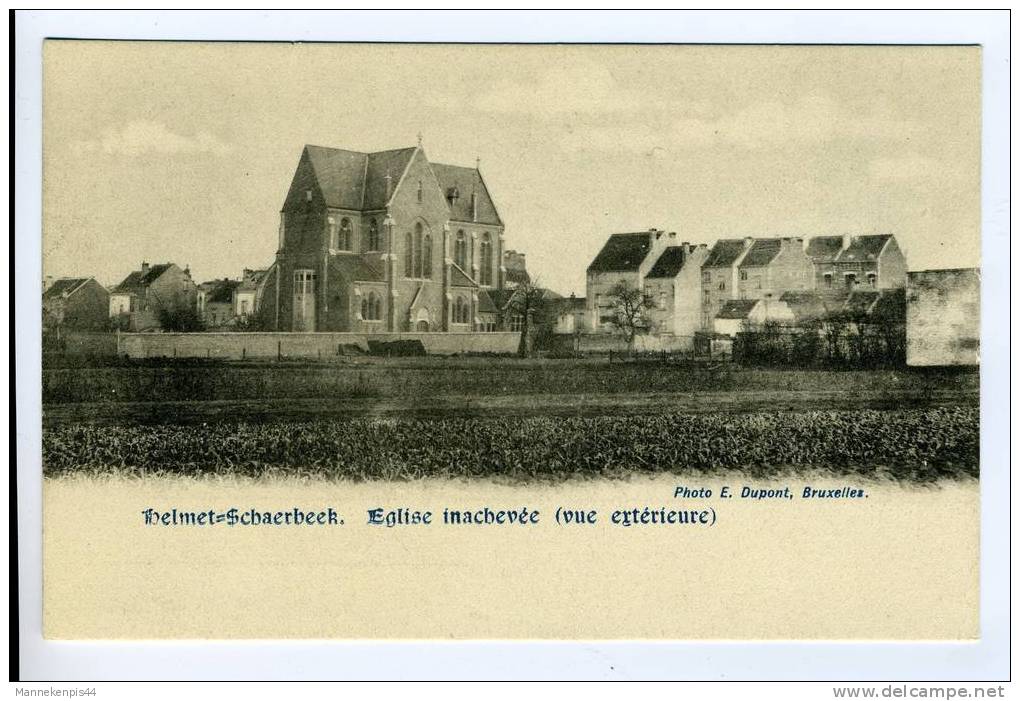 Schaerbeek - Schaarbeek - Helmet-Schaerbeek - Eglise Inachevée (vue Extérieure) - Schaarbeek - Schaerbeek