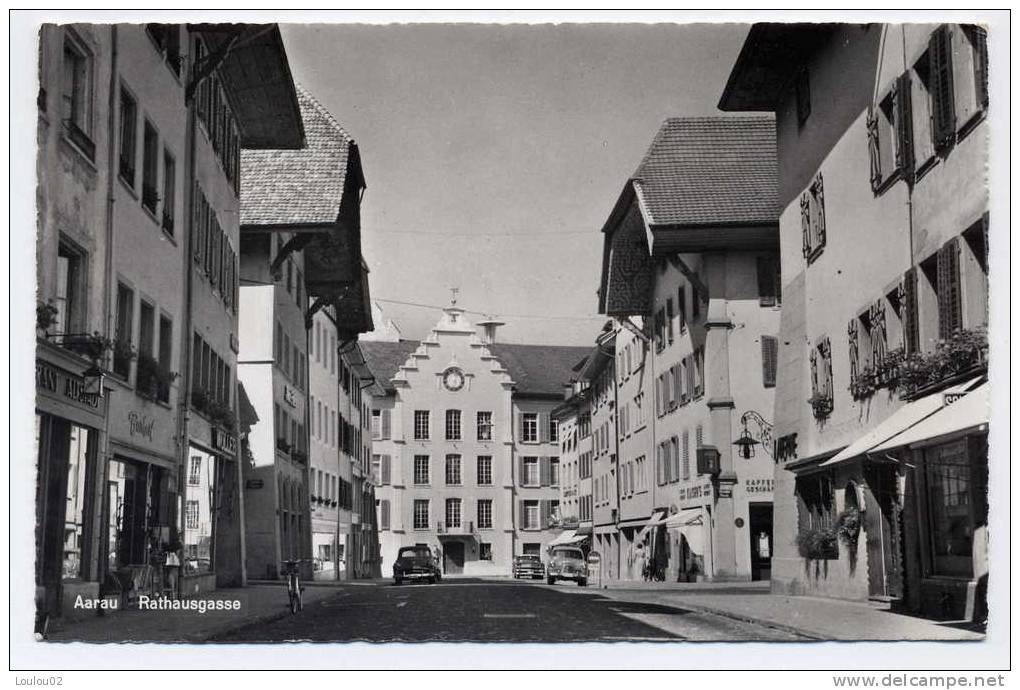 Aarau Rathausgasse - Bord Dentelé - Très Bon état - Aarau