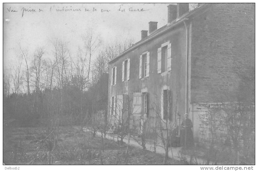 CHASSIGNY  Carte- Photo ( Intérieur De La Cure ? ) - Autres & Non Classés