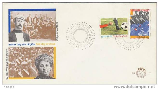 Netherland-1979 Sport Anniversary-Soccer   FDC - Other & Unclassified