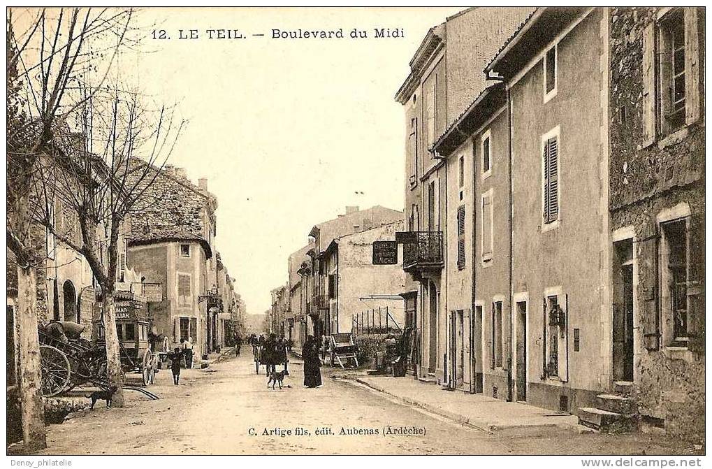 07/  LE TEIL- BD DU MIDI - Le Teil