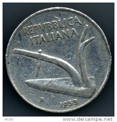 Italie 10 Lires 1953 Ttb - 10 Lire