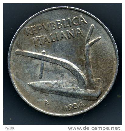 Italie 10 Lires 1954 Ttb - 10 Lire