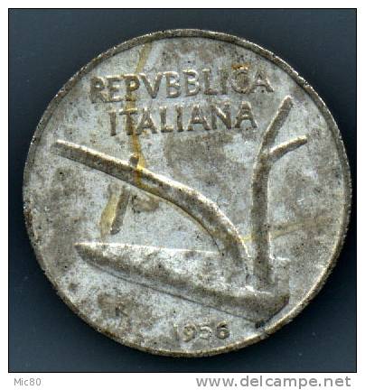 Italie 10 Lires 1956 Tb - 10 Lire