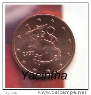 @Y@  Finland  1 - 2 - 5   Cent   2002  Unc - Finlandía