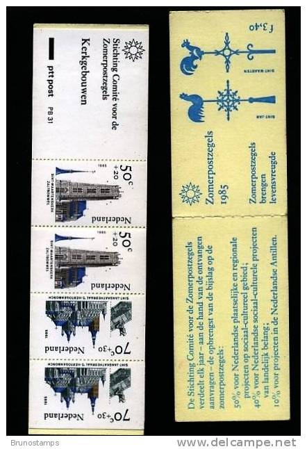 NETHERLANDS/NEDERLAND - 1985 CHURCHES  BOOKLET MINT NH - Libretti