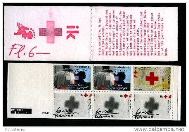 NETHERLANDS/NEDERLAND - 1992  RED CROSS  BOOKLET MINT NH - Booklets & Coils