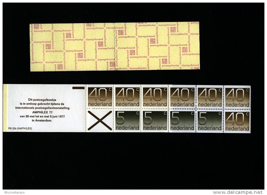 NETHERLANDS/NEDERLAND - 1977  AMPHILEX EXPO  BOOKLET MINT NH - Libretti